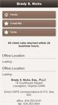 Mobile Screenshot of nicksatlaw.com